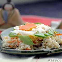 รูปของ 野菜たっぷりのちらし寿司