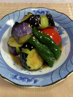 揚げナスのからし和え♪-レシピのメイン写真