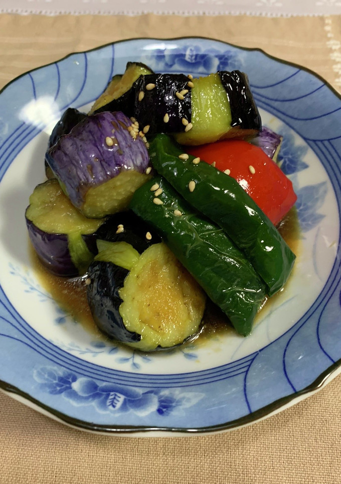 揚げナスのからし和え♪-レシピのメイン写真