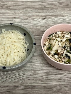 うどんとキノコのつけ汁-レシピのメイン写真