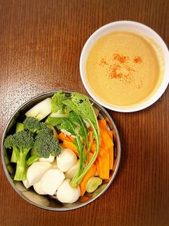 温野菜のための味噌マヨディップ-レシピのメイン写真