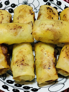 ハンバーグ春巻き-レシピのメイン写真
