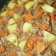 ミンチで肉じゃが