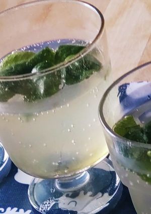 1分で飲めるミントスカッシュ★デトックス-レシピのメイン写真