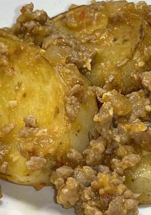 じゃがいもの肉みそがけ-レシピのメイン写真