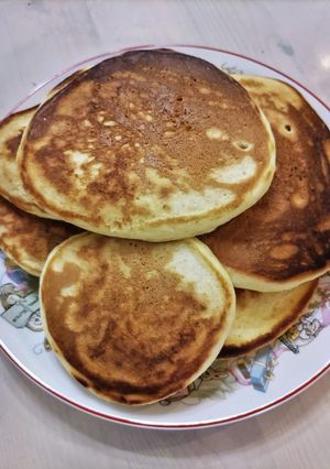 小麦粉でパンケーキ-レシピのメイン写真
