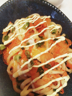 ワンボウルちんのキムチうどん-レシピのメイン写真