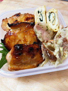 いつもの味☆鶏もも肉の甘味噌漬け弁当-レシピのメイン写真