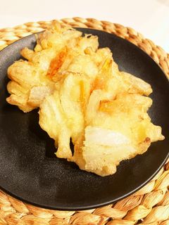 玉ねぎと人参のかき揚げ-レシピのメイン写真
