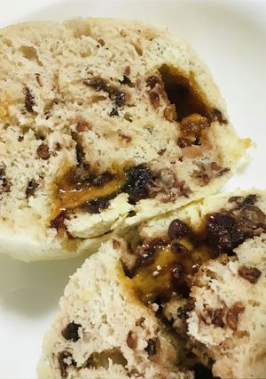パックde蒸しパンあずきバタースカッチ味-レシピのメイン写真