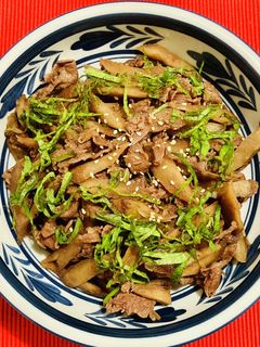 牛肉とごぼうのしぐれ煮-レシピのメイン写真