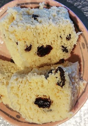 豆乳レーズン蒸しパン-レシピのメイン写真