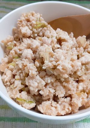 生姜香る塩鶏そぼろ-レシピのメイン写真