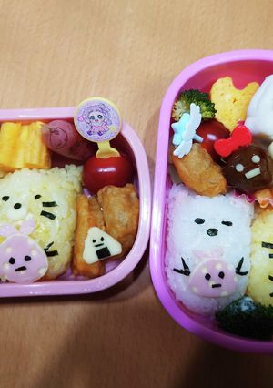 すみっコぐらし弁当-レシピのメイン写真