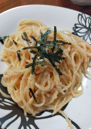 簡単明太子パスタ　覚え書き-レシピのメイン写真