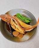 旨みがたっぷり♪ほうぼうの煮付け