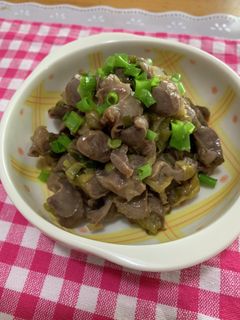 砂肝のネギポン酢和え♪-レシピのメイン写真