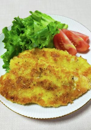 大判ささみのパン粉焼き-レシピのメイン写真