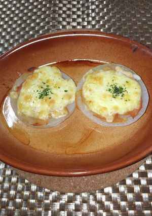 新玉ねぎの味噌チーズ焼き-レシピのメイン写真