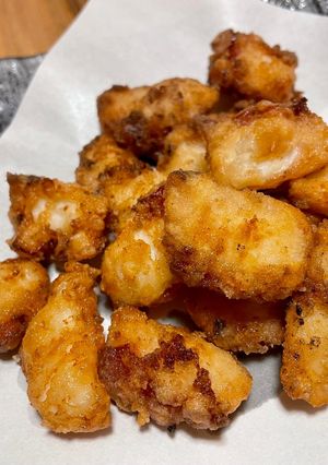 タコの唐揚げ　※油ハネしない-レシピのメイン写真