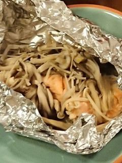 鮭ときのこのホイル焼き-レシピのメイン写真