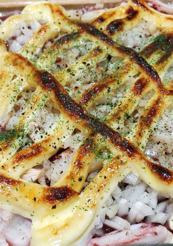 イカの玉マヨ焼き-レシピのメイン写真