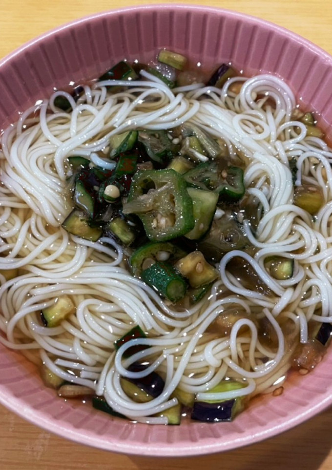 山形だしのとろしゃき素麺-レシピのメイン写真