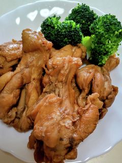 手羽元の甘辛煮♪放ったらかし放置♡-レシピのメイン写真