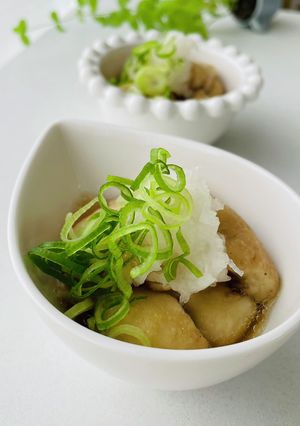 ＊簡単一品＊つるんと鶏皮の水晶南蛮-レシピのメイン写真