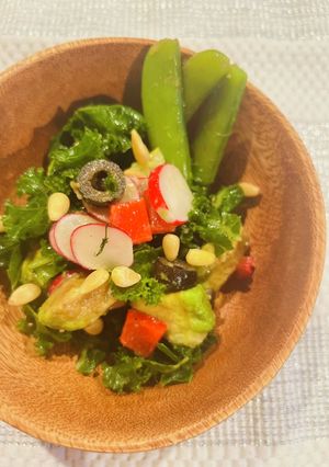 栄養満点◎ケールサラダ-レシピのメイン写真