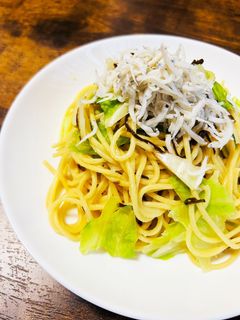しらすとキャベツの和風パスタ-レシピのメイン写真