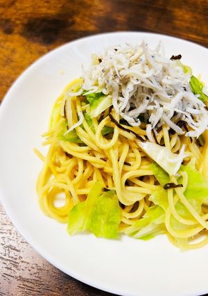 しらすとキャベツの和風パスタ-レシピのメイン写真