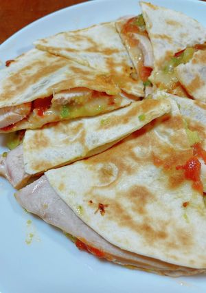 業スー食材で☆ケサディーヤ-レシピのメイン写真