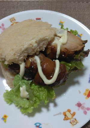 鶏チャーシューサンド-レシピのメイン写真