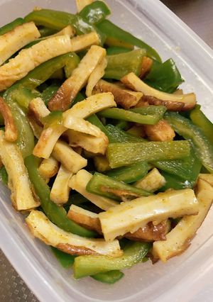 【常備菜】ちくわとピーマンのカレー炒め-レシピのメイン写真