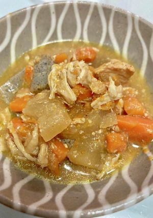 【ホットクック】鶏むね肉の味噌煮込み-レシピのメイン写真