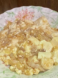 梅干で麻婆風うま煮-レシピのメイン写真