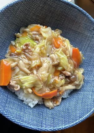 栄養満点！簡単中華丼-レシピのメイン写真