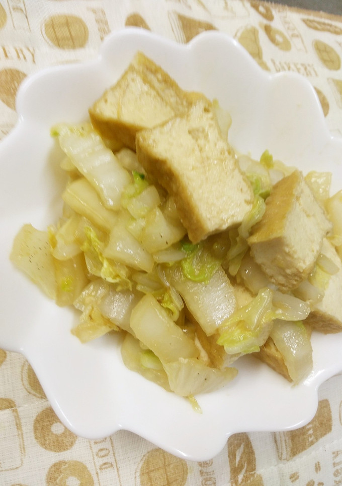 厚揚げと白菜のもろみのチカラ煮-レシピのメイン写真