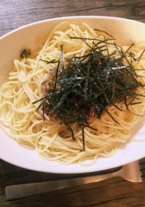 ダイエット中の納豆パスタ-レシピのメイン写真