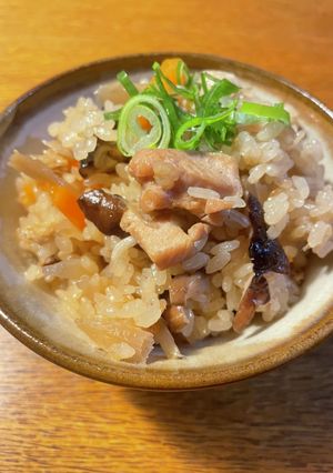鶏ごぼうごはん-レシピのメイン写真