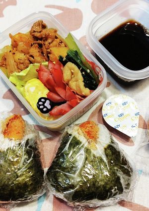 高1!男子弁当!豚こまBBQソース 35-レシピのメイン写真