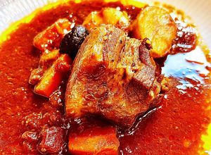 豚三枚肉　デミソグラスソース煮込み-レシピのメイン写真