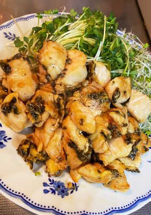 鳥胸肉の焼き海苔混ぜピカタ-レシピのメイン写真