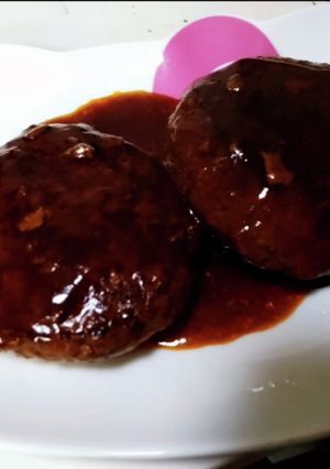 簡単!煮込み豆腐ハンバーグ-レシピのメイン写真