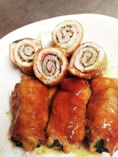 明太子の肉巻き-レシピのメイン写真