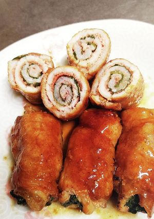 明太子の肉巻き-レシピのメイン写真