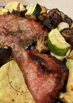 野菜とお肉のオーブン焼き-レシピのメイン写真