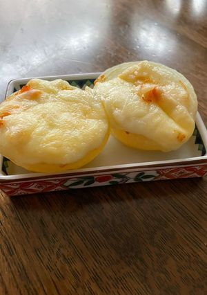 レンチン玉ねぎチーズのせ-レシピのメイン写真