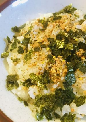 毎日のしろごはん●ふりかけ＆もみ海苔丼-レシピのメイン写真